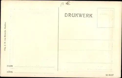 Ak Haaften Gelderland, Heerenstraat