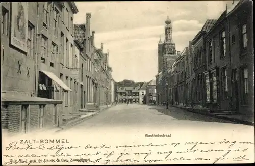 Ak Zaltbommel Gelderland, Gasthuisstraat