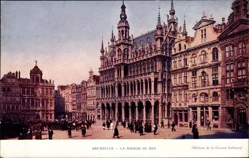 Ak Bruxelles Brüssel, La Maison du Roi