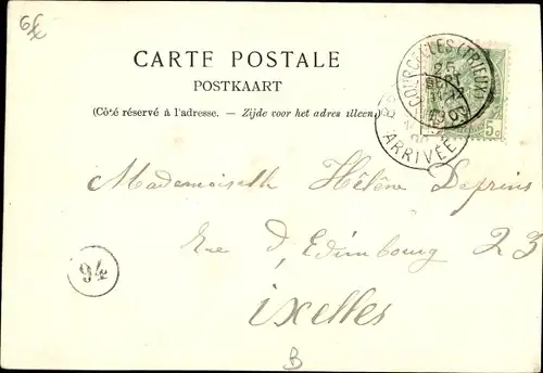 Ak Bruxelles Brüssel, Eglise Ste Gudule