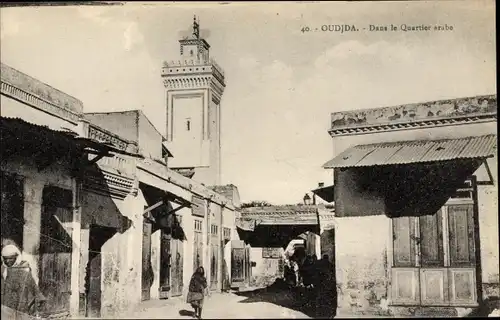 Ak Oudjda Oujda Marokko, Dans le Quartier arabe