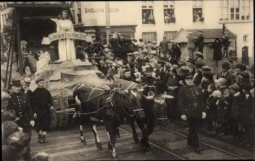 Ak Bruges Brügge Flandern Westflandern, Procession du St. Sang, Char de la Nativité