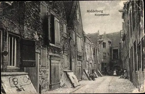 Ak Middelburg Zeeland Niederlande, Kulperspoort
