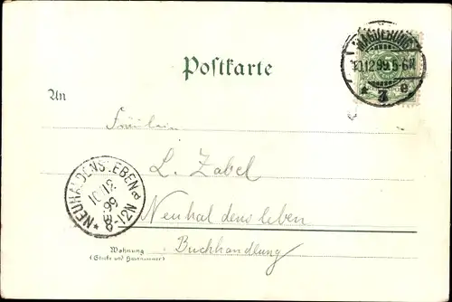 Ak Magdeburg an der Elbe, Luisengarten