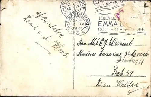 Ak Den Haag Südholland Niederlande, Binnenhof