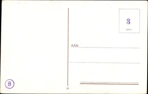 Ak Den Haag Südholland Niederlande, Het Vredespaleis