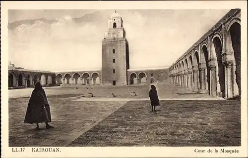 Ak Kairouan Tunesien, Cour de la Mosquee