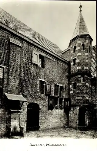 Ak Deventer Overijssel Niederlande, Muntentoren
