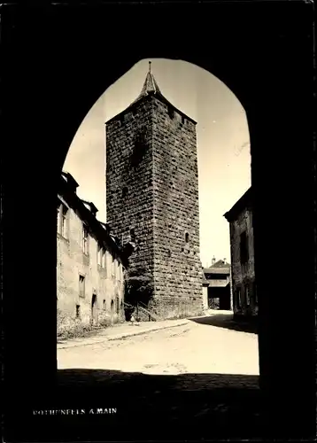 Ak Rothenfels am Main Unterfranken, Turm