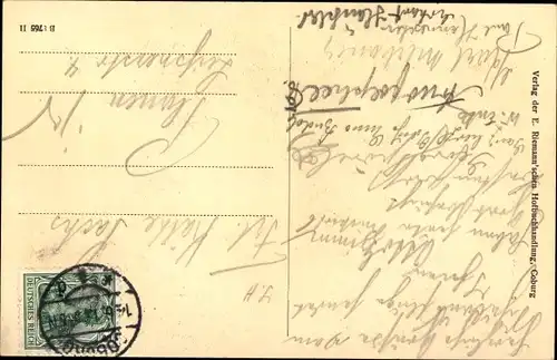 Ak Callenberg Coburg, Schloss