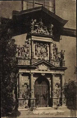 Ak Helmstedt in Niedersachsen, Portal am Juleum