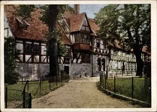 Ak Wernigerode am Harz, Das Gadenstedtsche Haus, Außenansicht