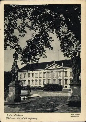 Ak Berlin Tiergarten, Schloss Bellevue, Gästehaus der Reichregierung, Außenansicht