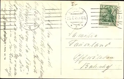 Ak Dampfer Cincinnati, Amerika Linie, HAPAG