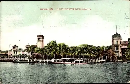 Ak Hamburg Nord Uhlenhorst, Uhlenhorster Fährhaus