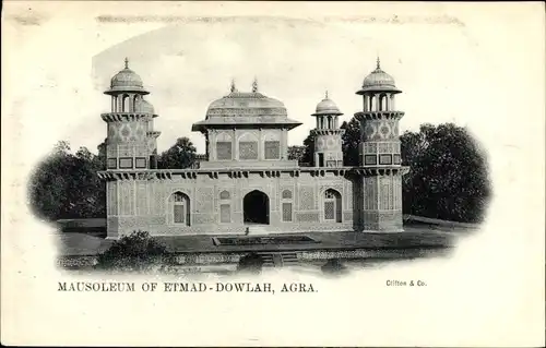 Ak Agra Indien, Mausoleum of Etmad-Dowlah