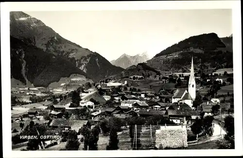 Ak  Virgen in Tirol, Totale