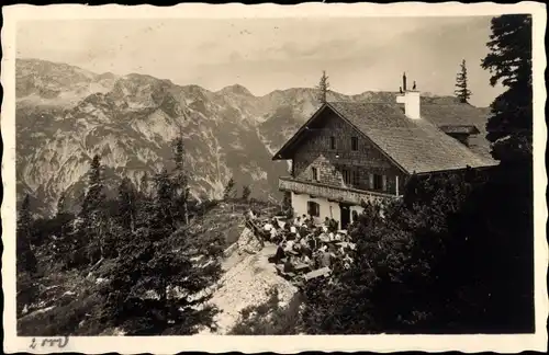 Ak Werfen in Salzburg, Eisriesenwelt, Gasthaus