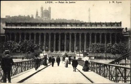 Ak Lyon Rhône, Palais de Justice