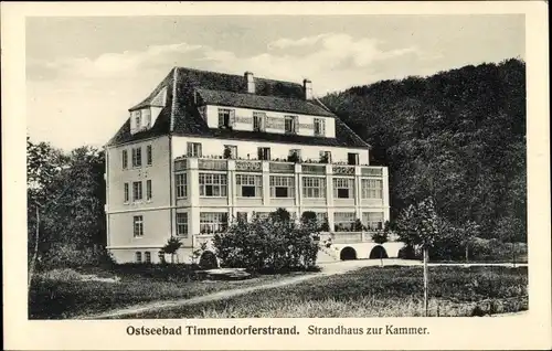 Ak Ostseebad Timmendorfer Strand, Strandhaus zur Kammer