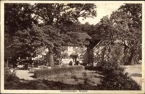 Ak Herscheid im Sauerland, Gasthaus-Pension Herscheider Mühle