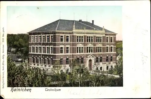 Ak Hainichen in Sachsen, Technikum