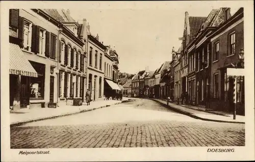 Ak Doesburg Gelderland Niederlande, Meipoortstraat