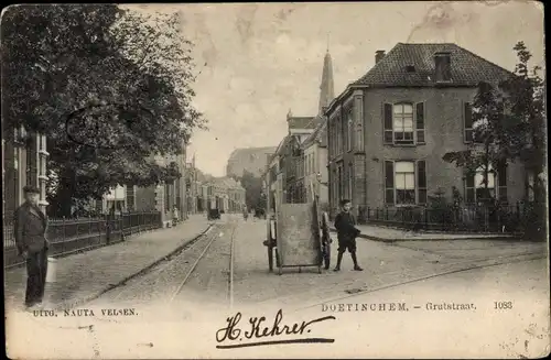 Ak Doetinchem Gelderland, Grutstraat