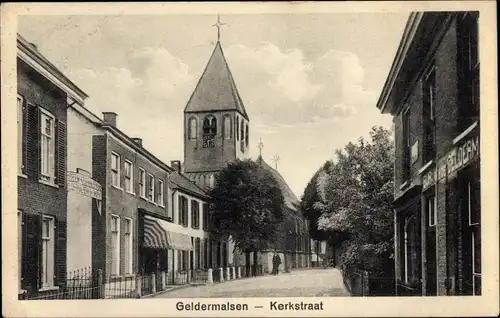 Ak Geldermalsen Gelderland, Kerkstraat