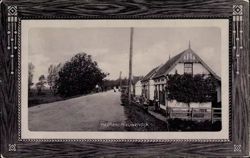 Präge Passepartout Ak Haaften Gelderland, Nieuwendijk