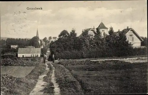 Ak Groesbeek Gelderland, Ortsansicht