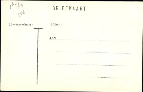 Ak Nederhemert Gelderland Niederlande, Allee, Haus, Pferd