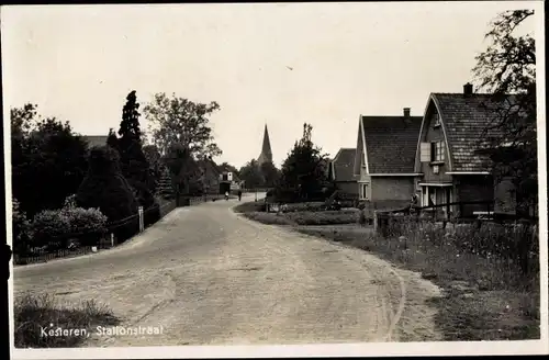 Ak Kesteren Gelderland, Stationstraat