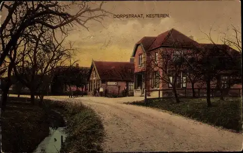 Ak Kesteren Gelderland, Dorpstraat