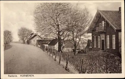 Ak Hurwenen Maasdriel Gelderland, Pastorie