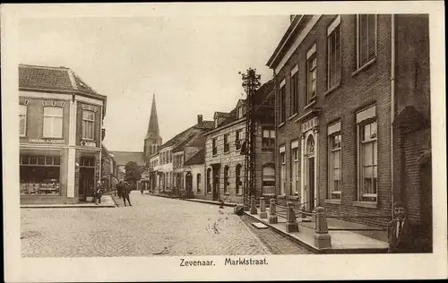 Ak Zevenaar Gelderland Niederlande, Marktstraat