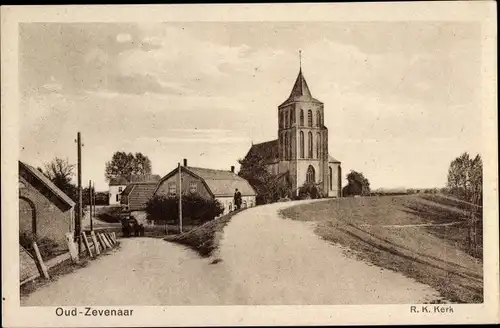 Ak Oud Zevenaar Gelderland, R. K. Kerk