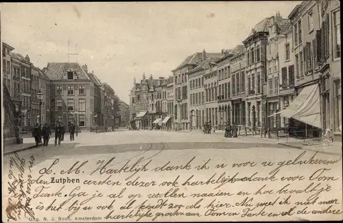 Ak Zutphen Gelderland, Groenmarkt