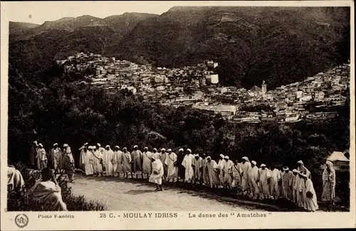 Ak Moulay Idris Marokko, La danse des Amatchas