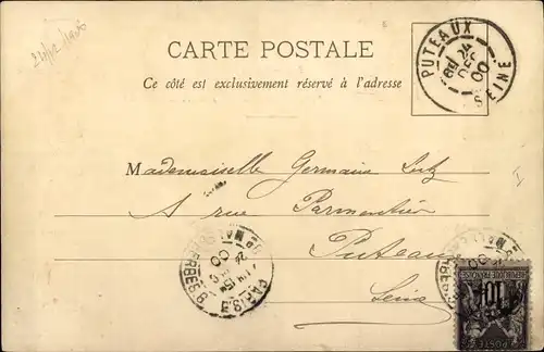 Briefmarken Ak Briefmarkensprache, Langage des Timbres