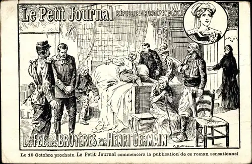 Ak Le Petit Journal, la Fee des Bruyeres par Henri Germain, Reklame