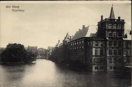 Ak Den Haag Südholland Niederlande, Vijverberg