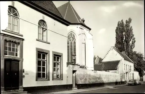 Ak Maastricht Limburg Niederlande, Begijnhof, genaamd Nieuwenhof