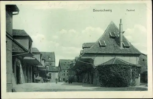 Ak Braunschweig in Niedersachsen, Packhof