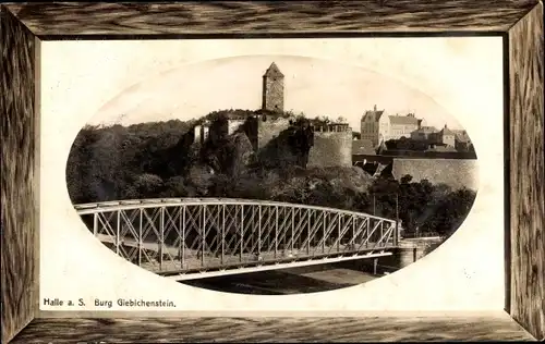 Ak Halle an der Saale, Burg Giebichenstein