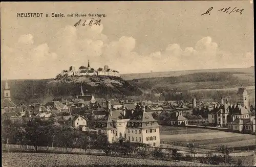 Ak Bad Neustadt an der Saale Unterfranken, Ruine Salzburg