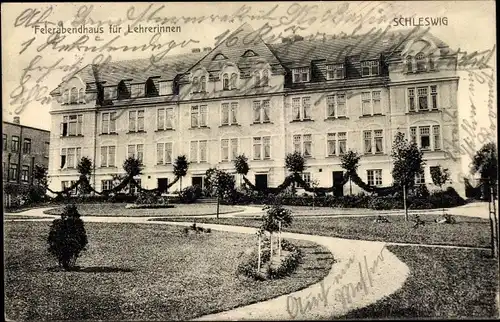 Ak Schleswig an der Schlei, Feierabendhaus für Lehrerinnen