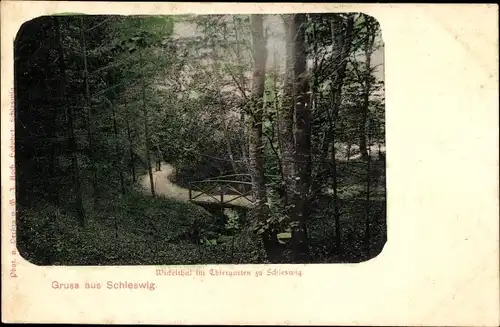 Ak Schleswig an der Schlei, Wickelthal im Tiergarten