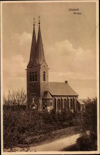 Ak Idstedt in Schleswig Holstein, Idstedtkirche