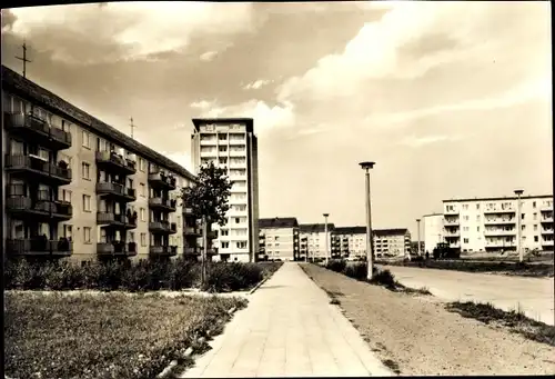 Ak Stralsund in Vorpommern, Heinrich Heine Ring